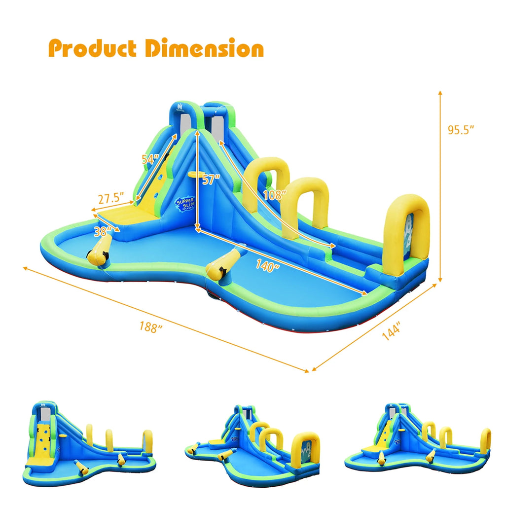 Inflatable Water Park Bounce House V90455