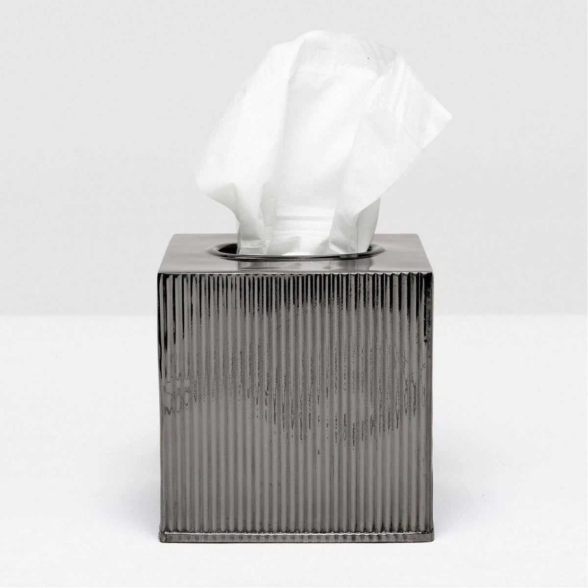Black Nickel Tissue Box N9067