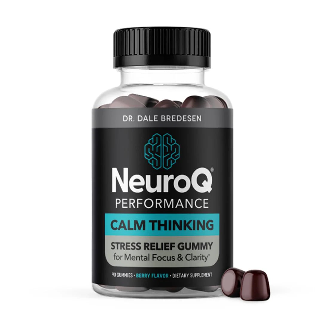 Calm Focus Gummies with Ashwagandha GABA L-Theanine Lemon Balm Chamomile 90 Gummies H789