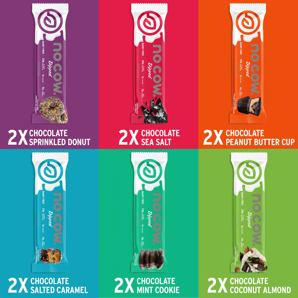 Protein Bars Sampler Pack Box of 12 U38554