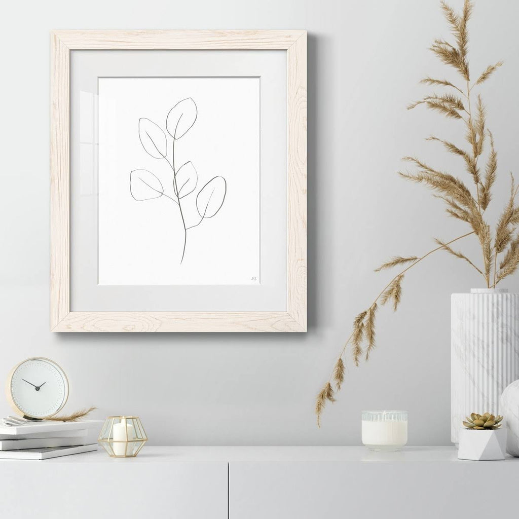 Framed Print 20x24 White W2946