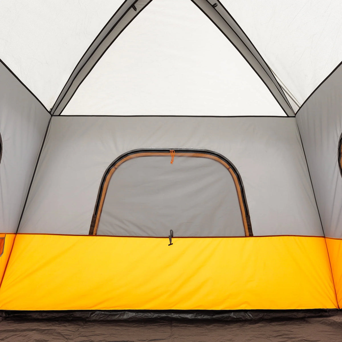 6-Person Cabin Camping Tent Orange Z4189