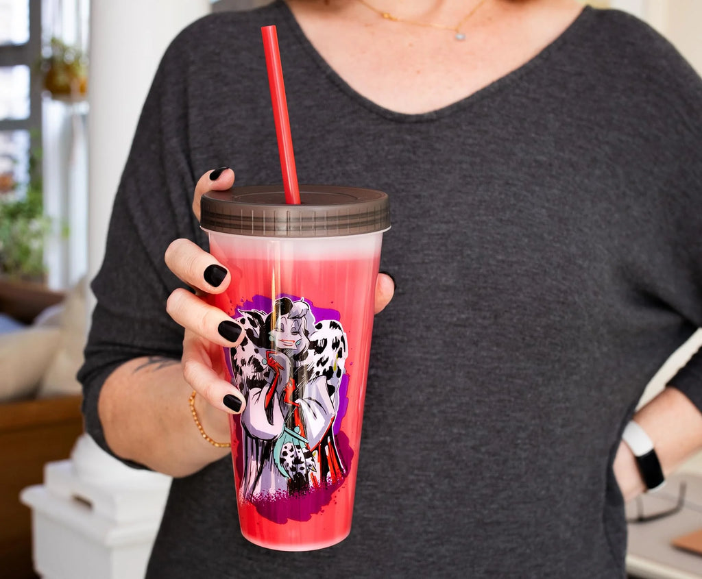 Set of 4 Color-Changing Plastic Tumblers K446593