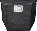 Black Aluminum Underbody Tongue Tool Box Trailer Storage with Lock B58408