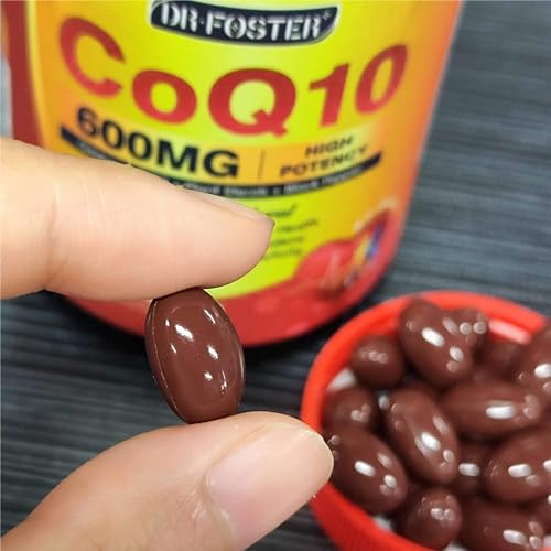 CoQ10 600 mg Softgels with Omega 3 & PQQ & Vitamin E G9335