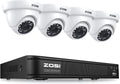 1080P 8 Channel Security Camera System with 4 Dome Cameras E84291