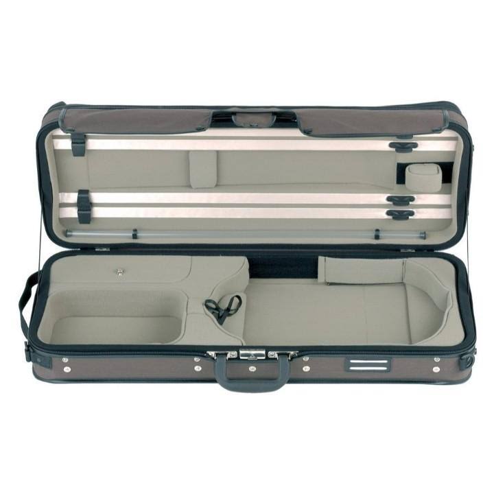 Lightweight Viola Case Brown/Beige Z414017