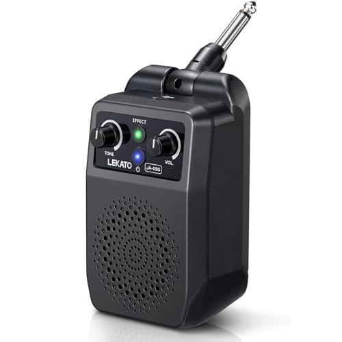 Mini Electric Guitar Amp 5W Bluetooth with Built-in 4 Effects Rechargeable B467