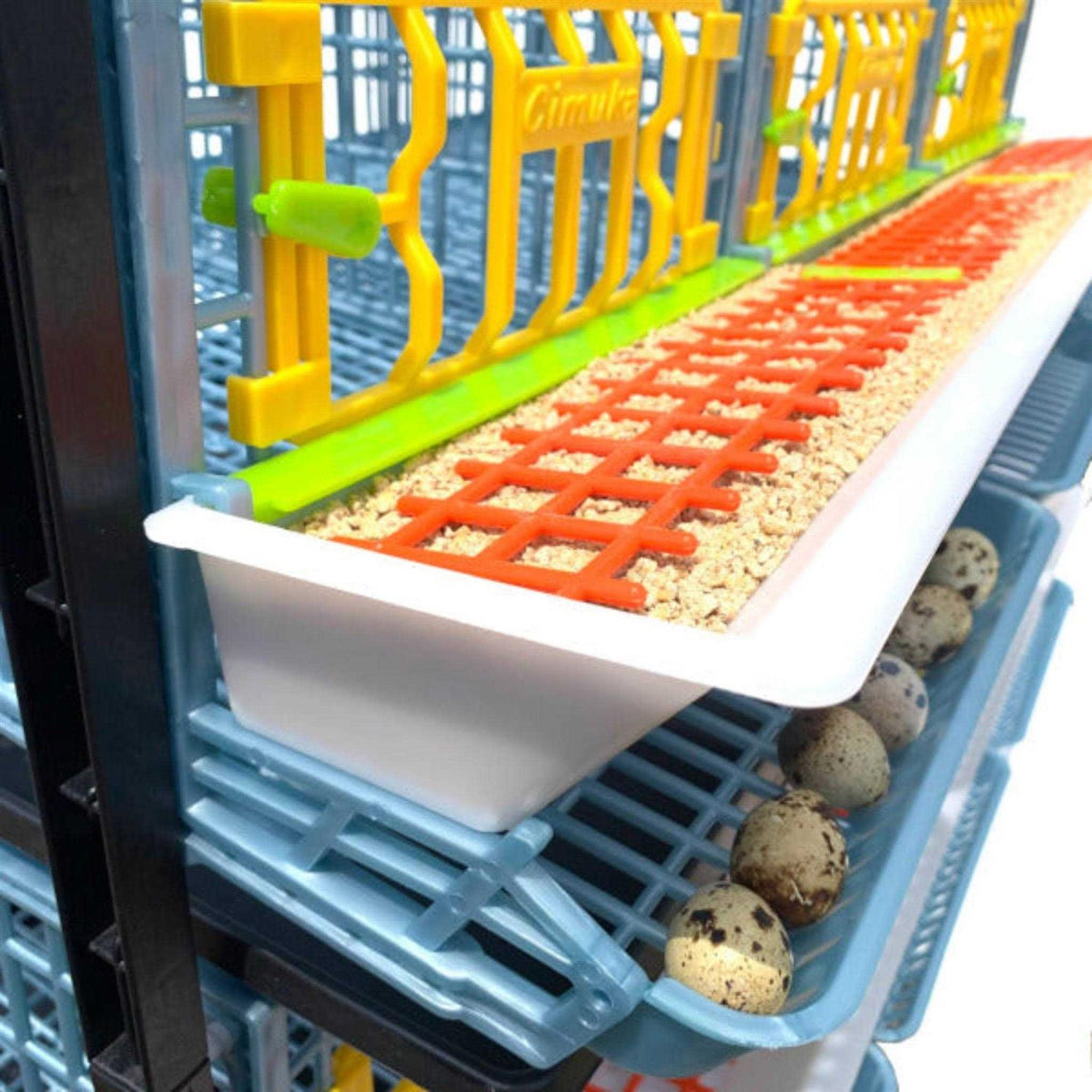 3 Layer Stackable Quail Breeding Cage H639421