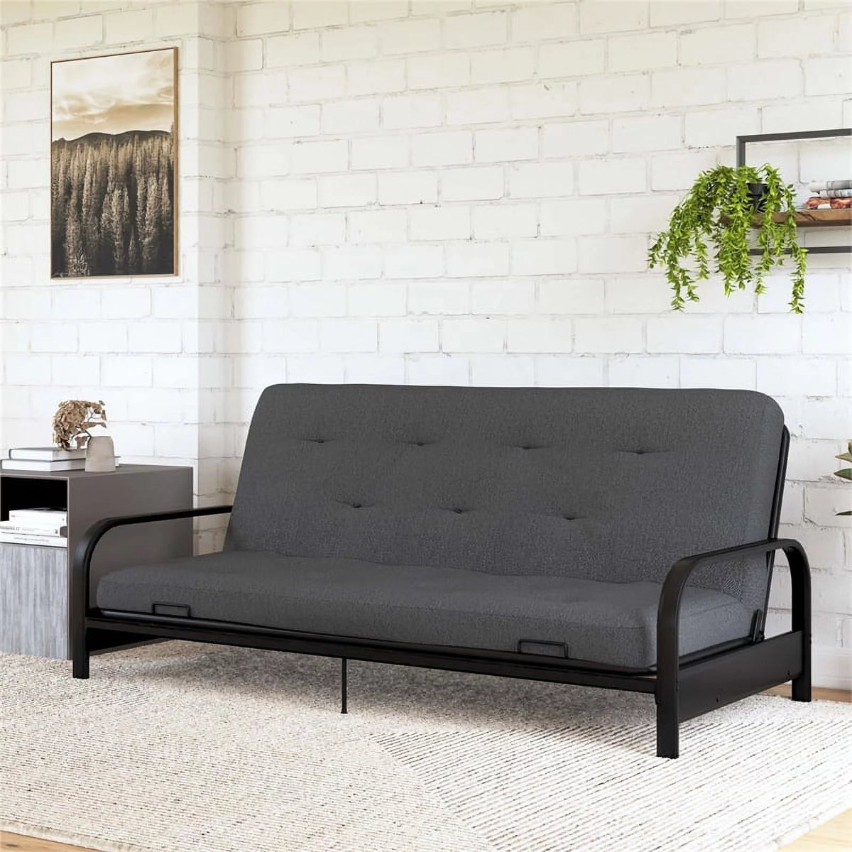 8 Innerspring Microfiber Futon Mattress Q2421