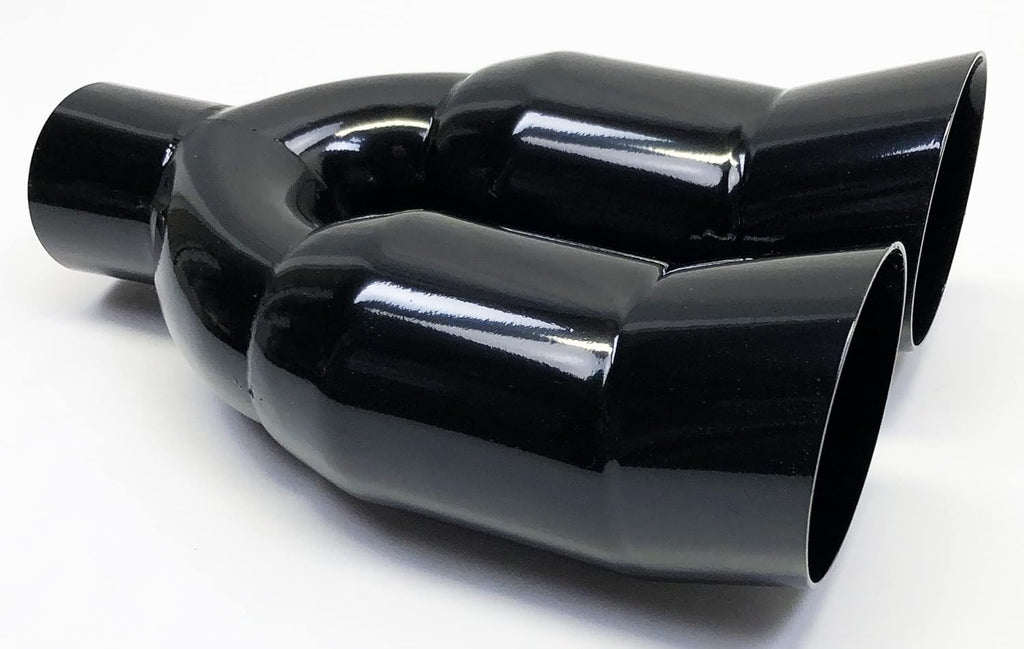 Gloss Black Stainless Steel Exhaust Tip C6288
