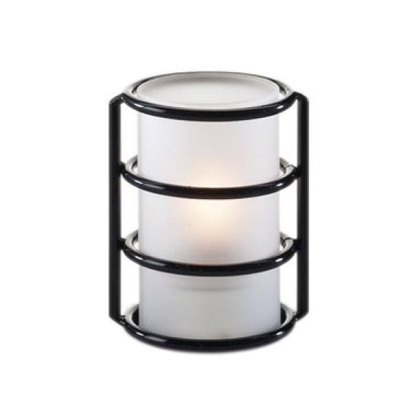 Frost Globe Cylinder Candle Lamp A45731