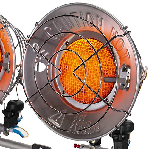 30,000 BTU Dual Burner Propane Tanktop Heater S7788