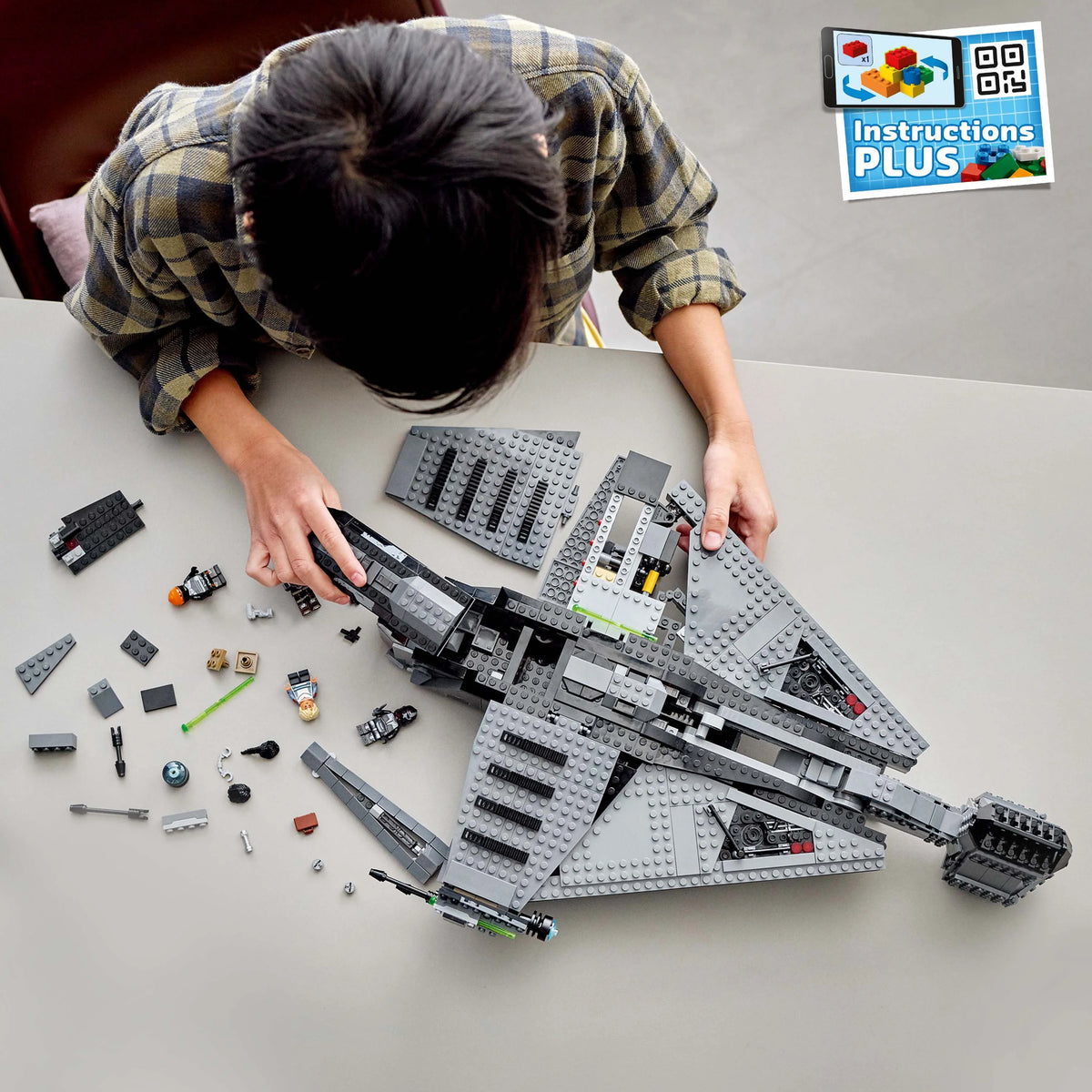Buildable Starship with Minifigure and Droid S1818