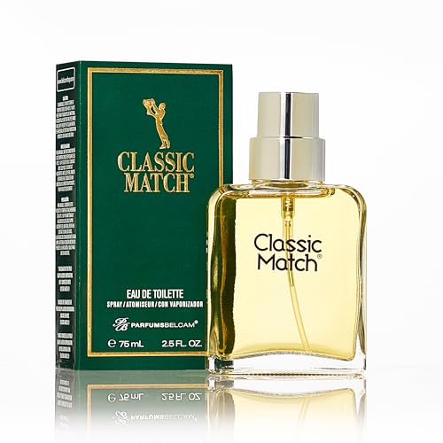 Classic Match EDT Spray Men 2.5 Fl Oz & Classic Match Polo Blue EDT Spray Men 2.5 Fl Oz B342560