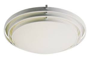 Brushed Nickel Flush-Mount Light P80188