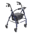 Flame Blue Rollator Walker K36024