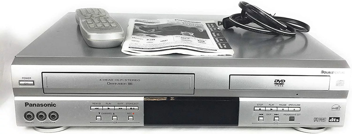 Double Feature DVD/VCR Combination Deck D8764