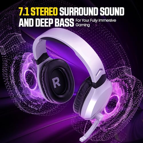 Wireless Gaming Headset with Noise Canceling Microphone L456