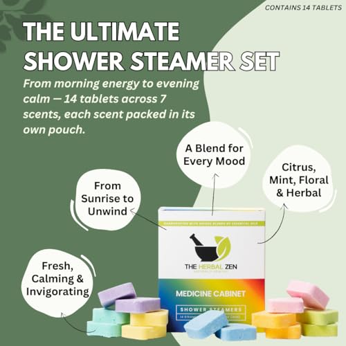 Shower Steamers Aromatherapy 14 Pack F717