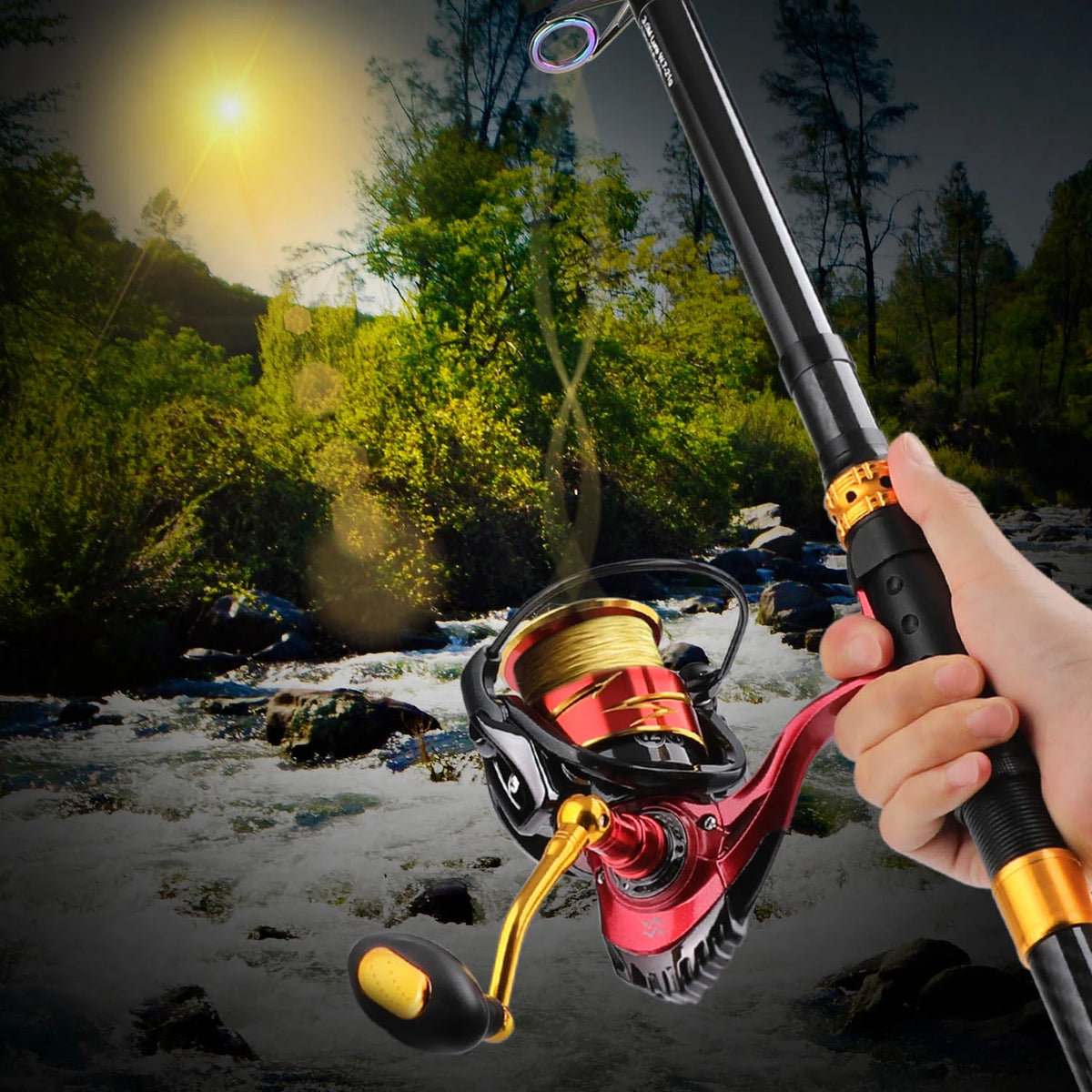 Sougayilang Fishing Reel Ultralight 12+1 BB Spinning Reel K297