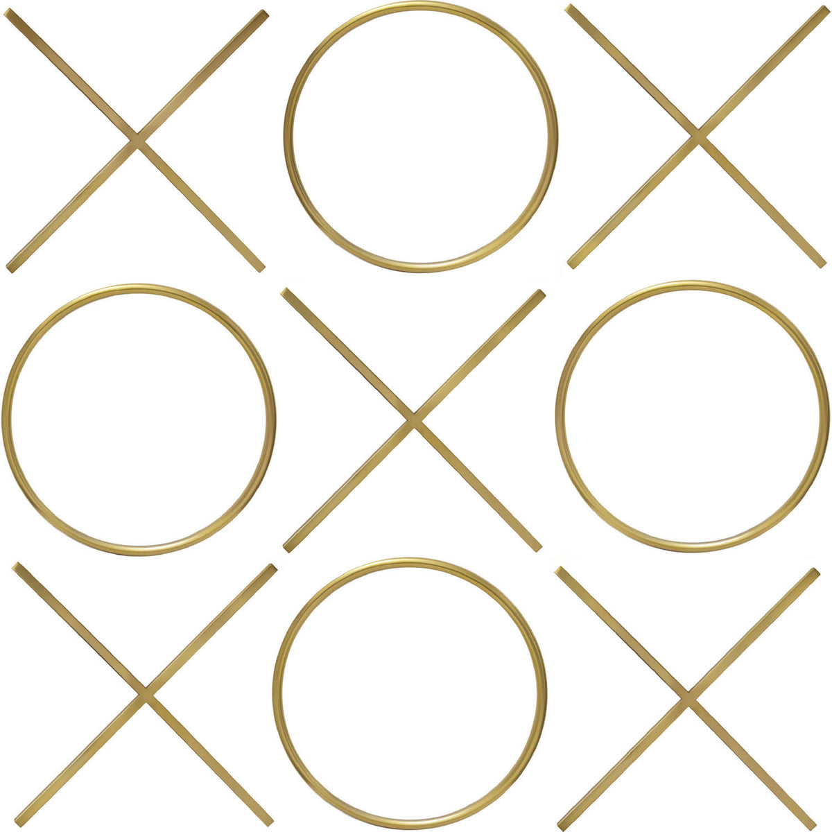 Gold Stainless Steel Wall Decor Y146