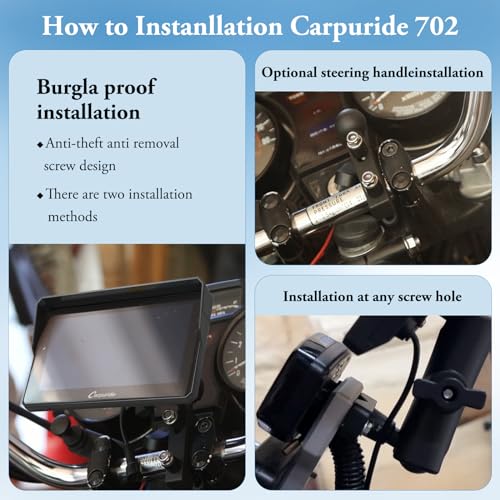 7 inch Waterproof Touchscreen GPS Navigation O95031