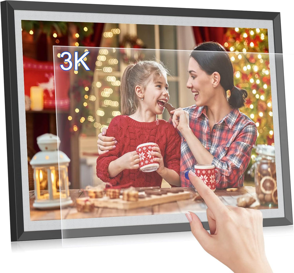 WiFi Large Digital Picture Photo Frame 15-Inch Touch Screen 32GB Memory V619