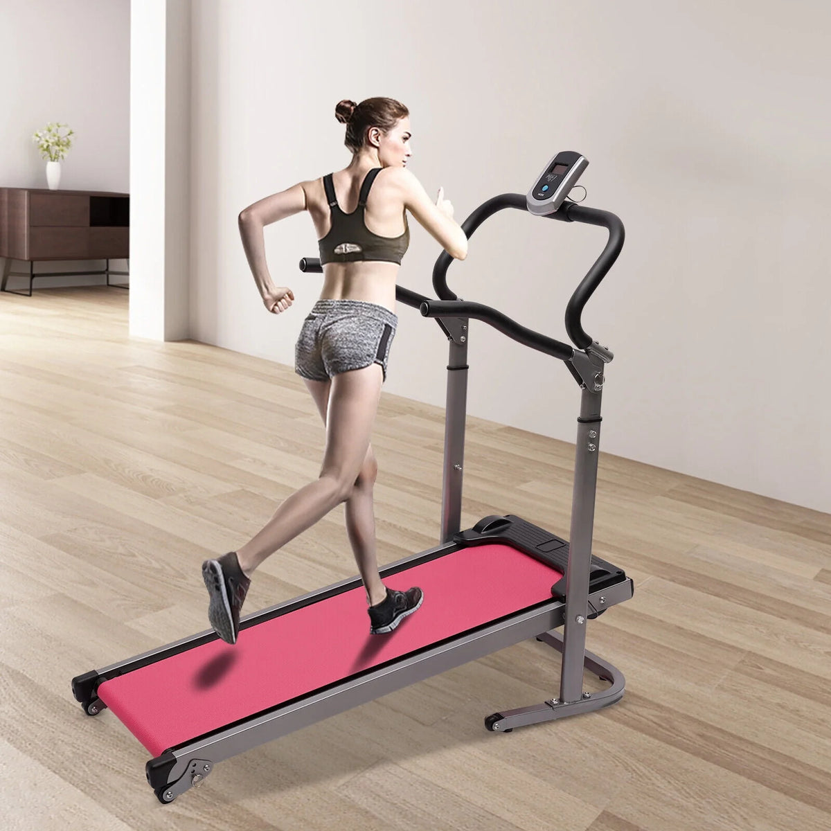 Folding Treadmill Compact Walking Running Machine N623