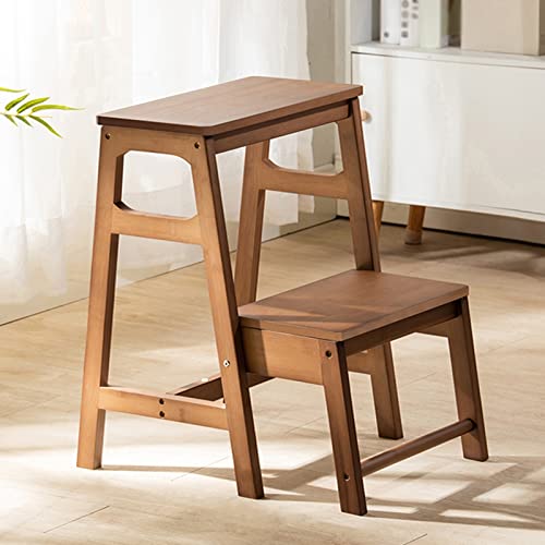 2-Step Folding Solid Wood Step Stool G707