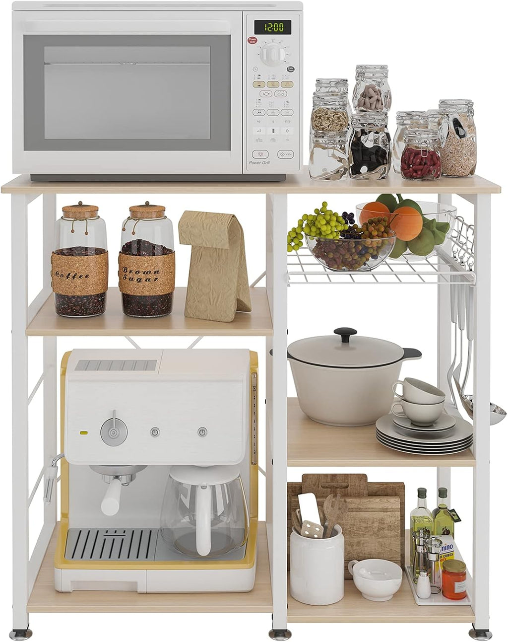 3-Tier Kitchen Utility Storage Cart V74125