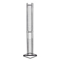 80 CD Tower Media Storage Rack - Matte Black G24013