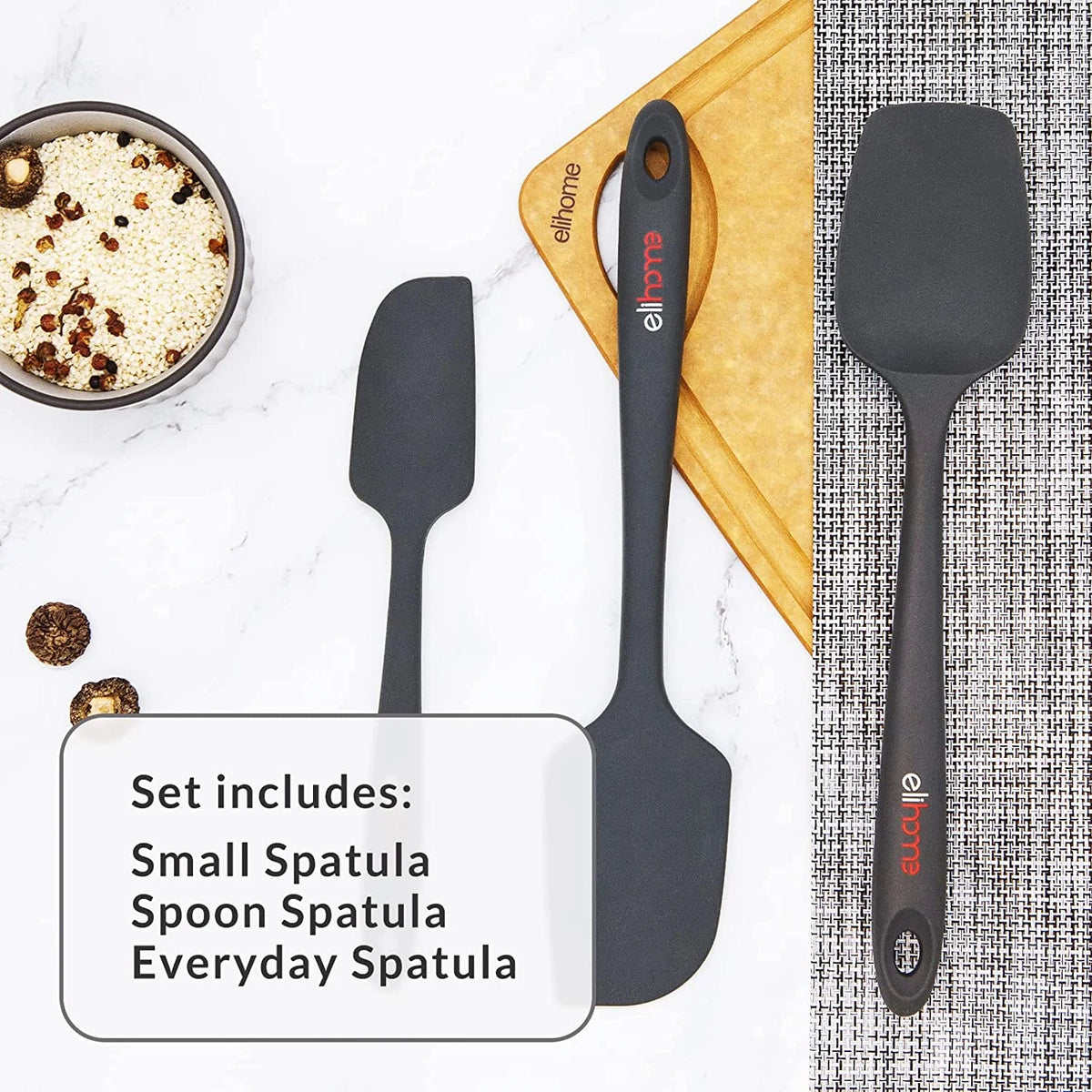 3 Piece Silicone Spatula Set Q5579