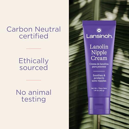 100% Natural Lanolin Nipple Cream, 1.41 Ounces T71133