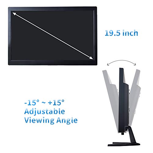 19.5" 1600x900 BNC CCTV Monitor H241