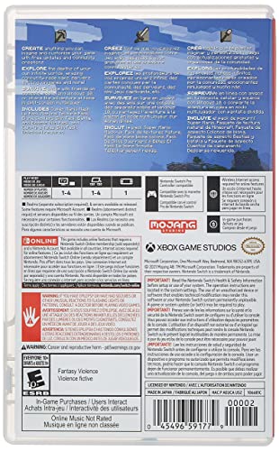 Minecraft Nintendo Switch E511