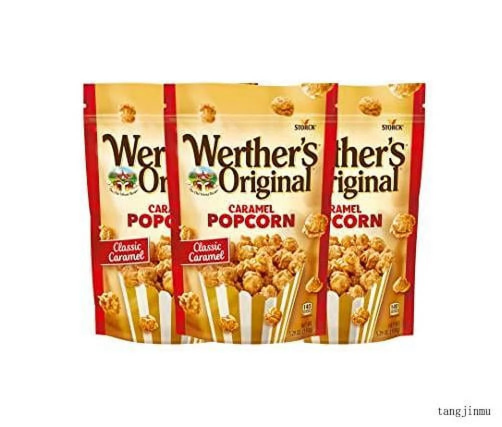 Caramel Popcorn 5.29 Oz Bag (Pack Of 3) V732