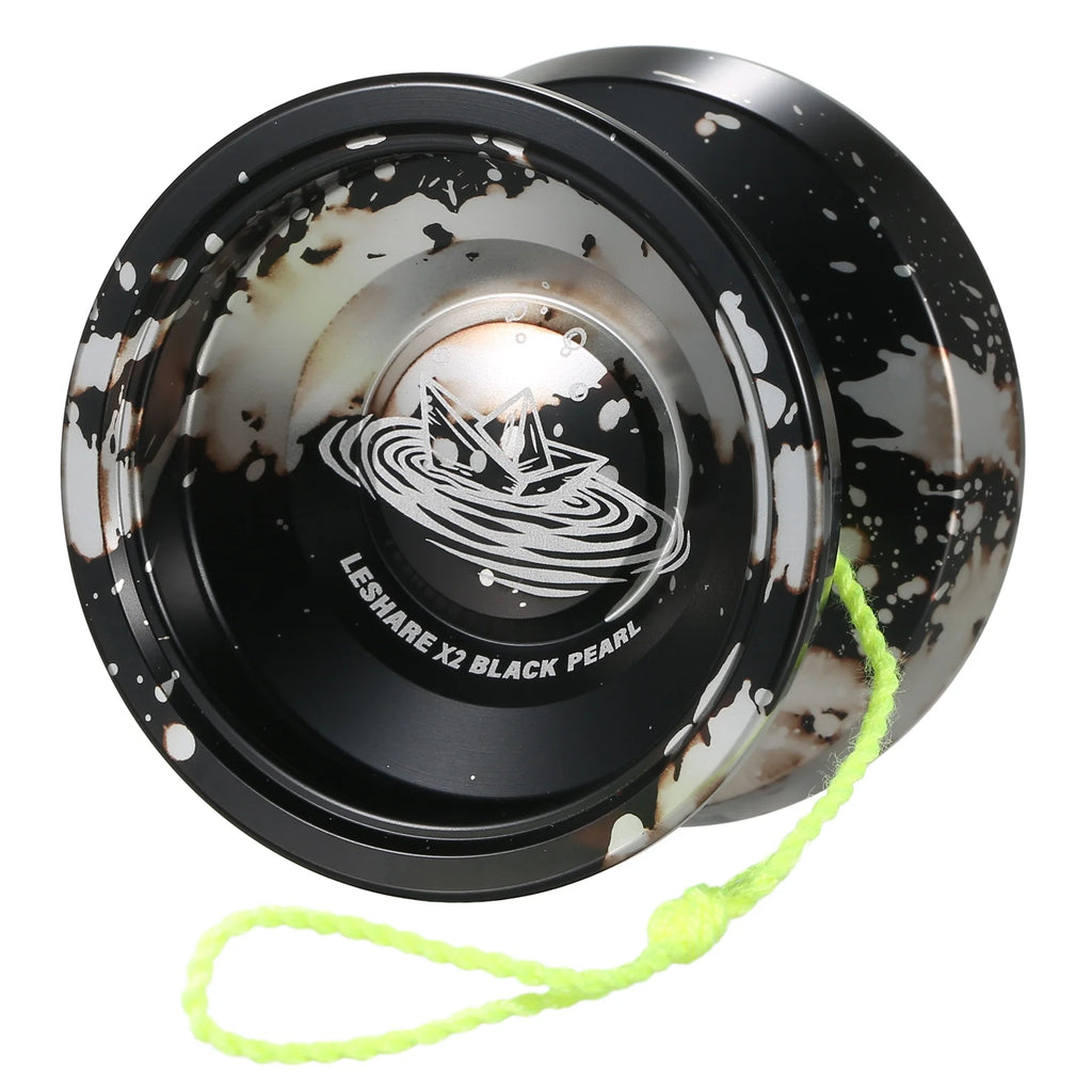Aluminum Yoyo Ball with Bearing Strings and Glove D2928