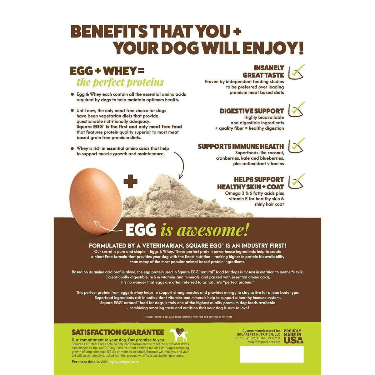 Meat Free Dry Dog Food Q97345