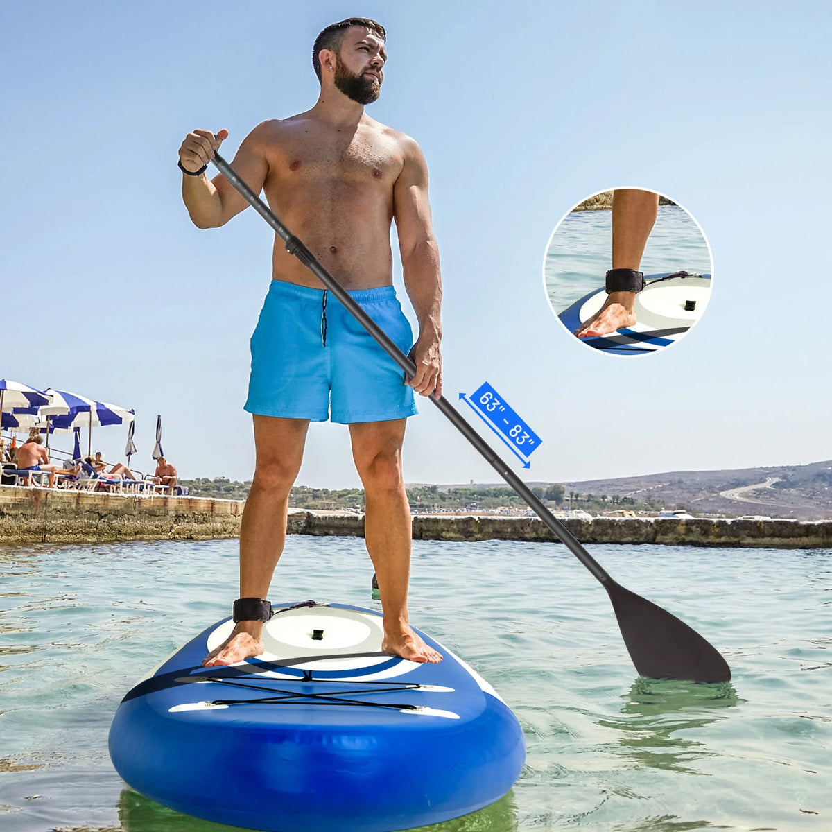 10' Inflatable Stand Up Paddle Board J201