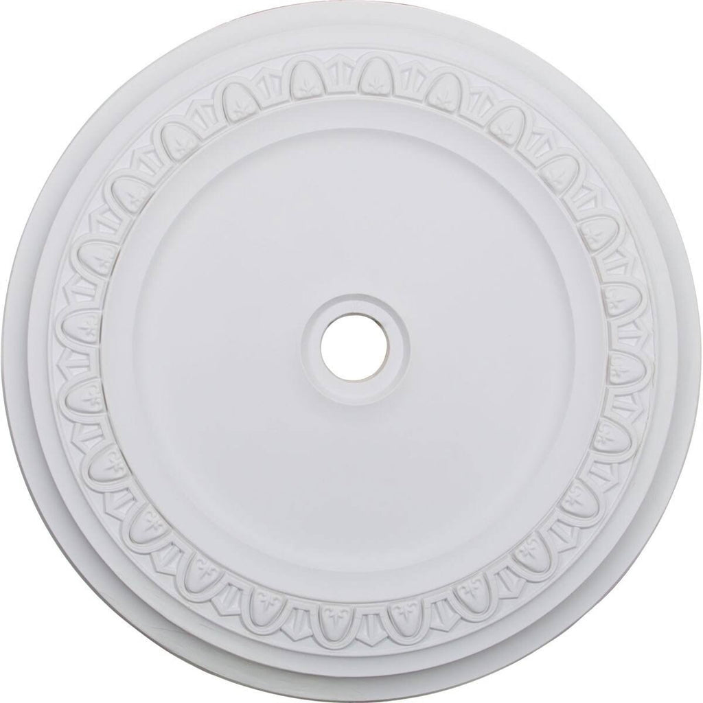 41x22OD x 4x22ID x 2 3/8x22P Hand-Painted Gold Ceiling Medallion Y8509