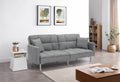 Fabric Convertible Sofa Gray L8634
