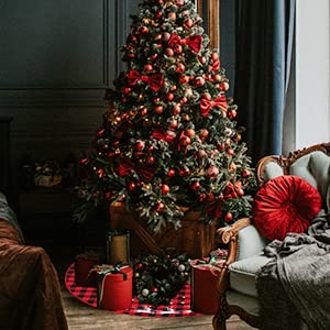 Blue Christmas Tree Skirt D898511