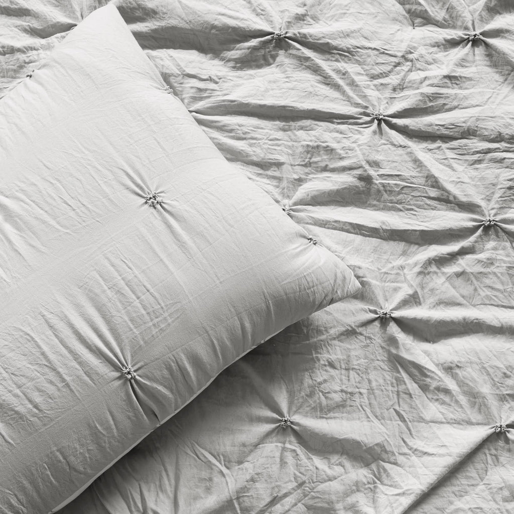 Pintuck Geo Comforter Set Full/Queen R5320