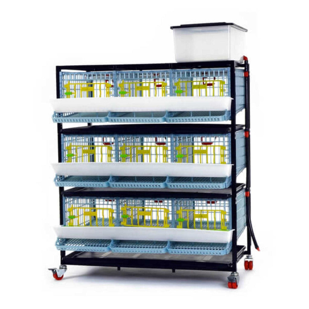 3 Layer Stackable Quail Breeding Cage H639421