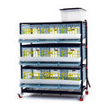 3 Layer Stackable Quail Breeding Cage H639421