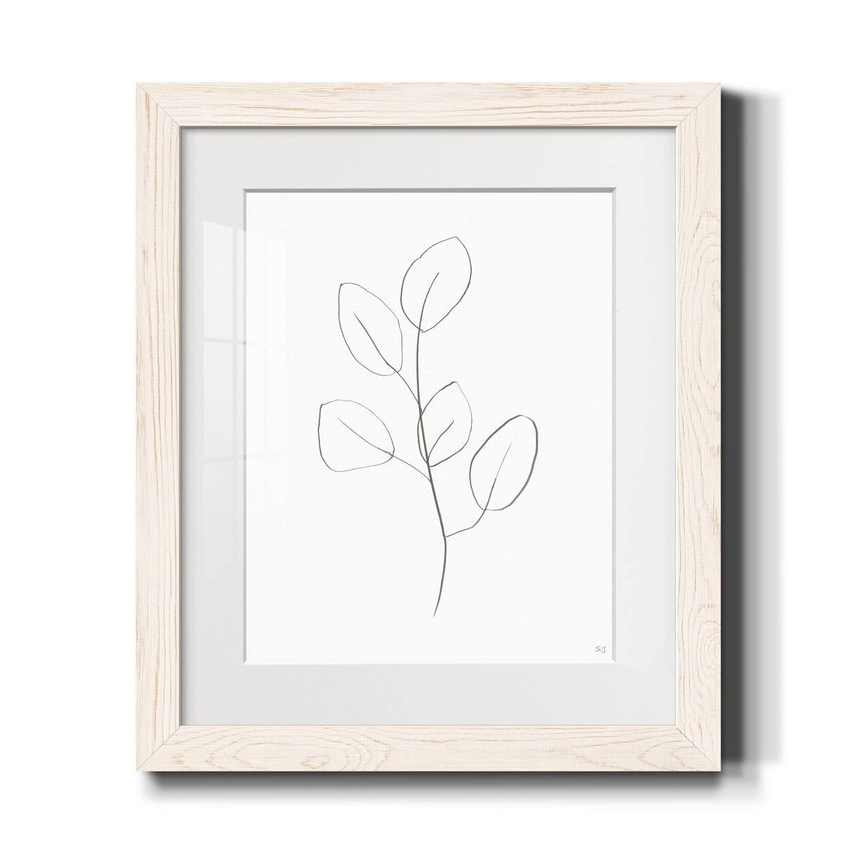 Framed Print 20x24 White W2946