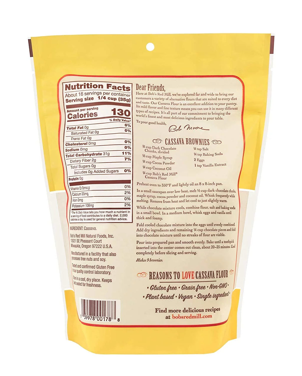 Cassava Flour 36 oz M9907