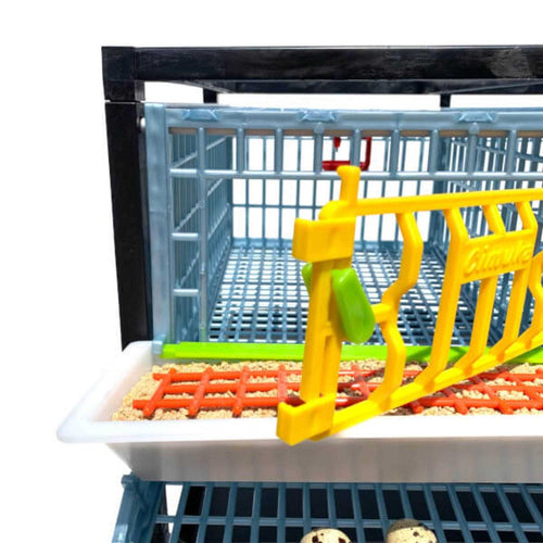 3 Layer Stackable Quail Breeding Cage H639421