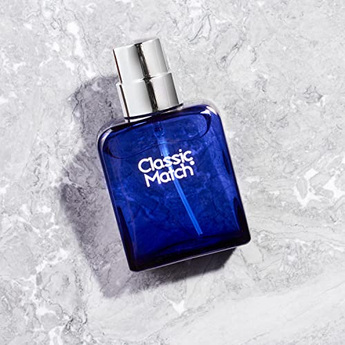 Classic Match EDT Spray Men 2.5 Fl Oz & Classic Match Polo Blue EDT Spray Men 2.5 Fl Oz B342560
